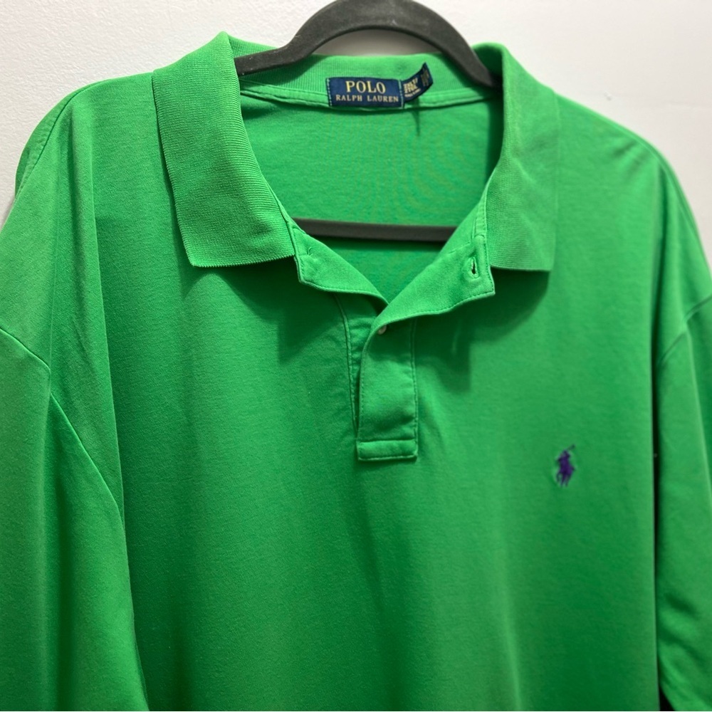 Polo Ralph Lauren Polo Shirt in Green 2XLT - Picture 5 of 7